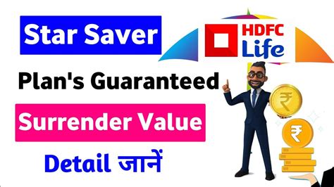 HDFC Life Star Saver Plan Hdfc Life Insurance Star Saver Plan