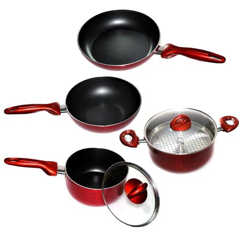 Jual Supra Rosemary Cookware Panci Set 7 Pcs Shopee Indonesia