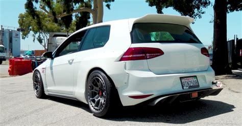 Rad 2015 Vw Golf Gti Was The First Mk7 In The United States To Wear A Pandem Wide Body Kit