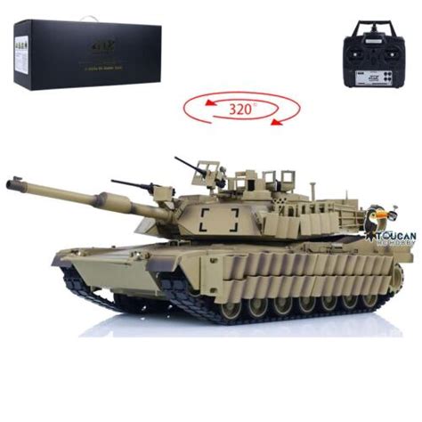 Tongde 1 16 Scale Abrams M1A2 SEP TUSK II Tanks RC Infrared Battle Tank