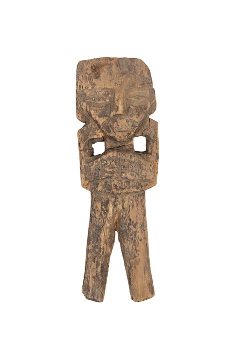 Chancay Culture Wooden Figure