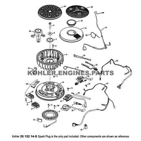 Hp Kohler Engine Parts Diagram