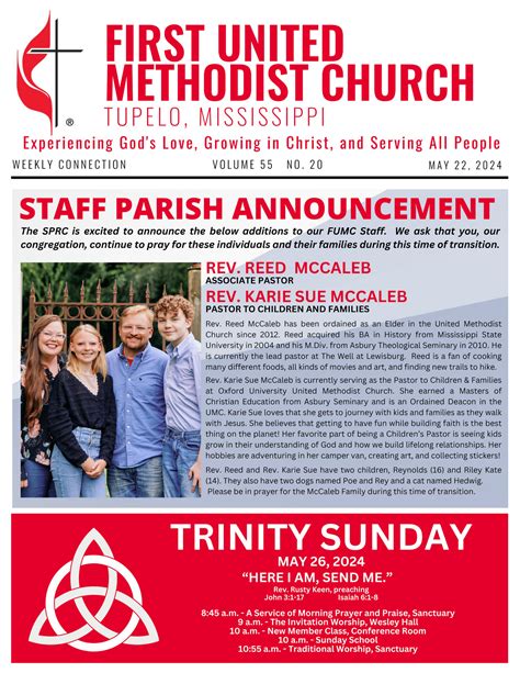 First United Methodist Church Tupelo Ms Fumc Newsletter