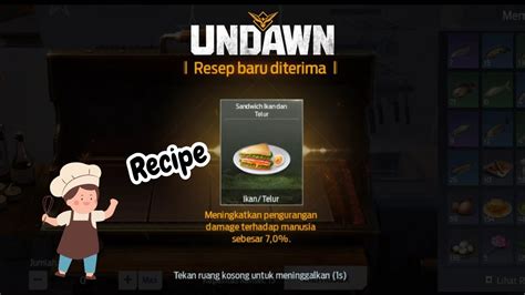 Resep Sandwich Ikan Dan Telur Fish And Egg Sandwich Recipe Undawn