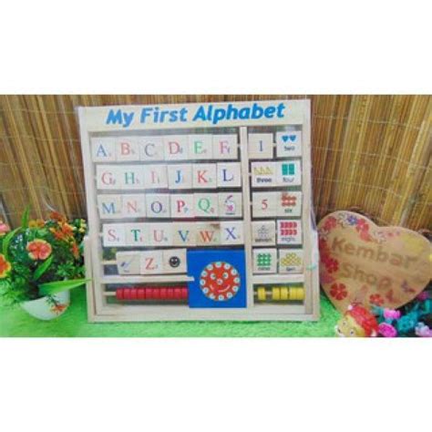 Jual Ape-alp Alat Permainan Edukatif Mainan Edukasi Multifungsi Belajar ...