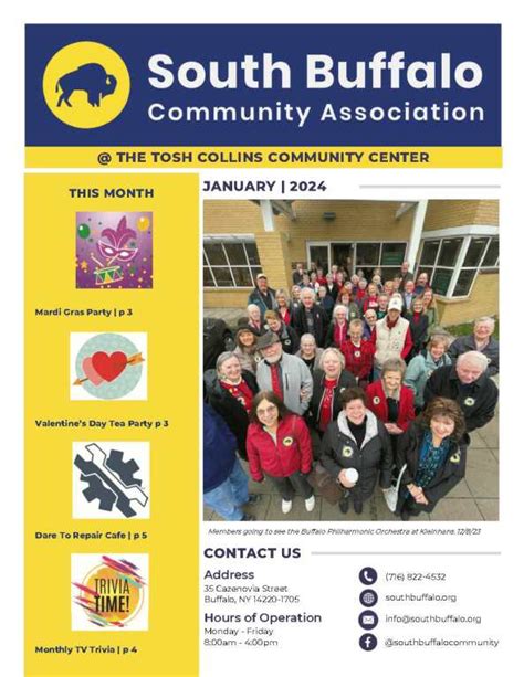 Newsletters South Buffalo Community Association