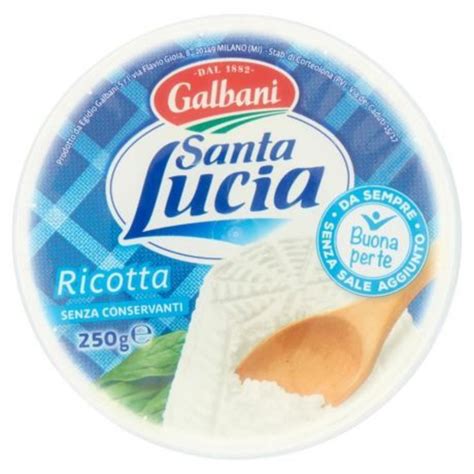 Santa Lucia Ricotta Gr L Ecommerce Secondo Iper Tosano