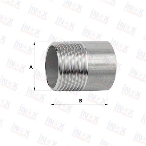 Embout M Le Gaz Bsp Inox L