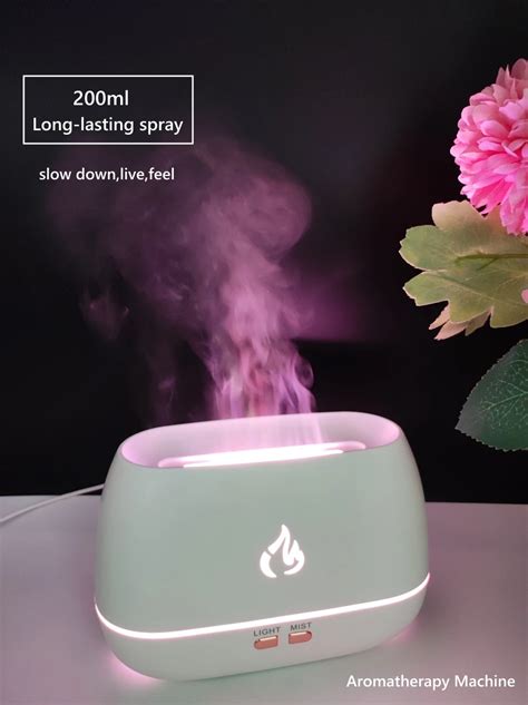 Flame Diffusor Mini Usb Aroma Difuser Colors Led Night Light Ml