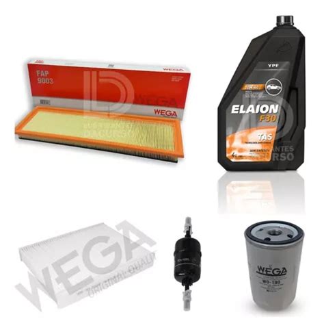 Kit De Filtros Ford Fiesta Ecosport Zetec Elaion F