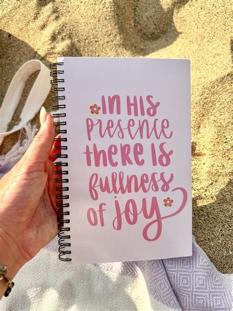 Fullness of Joy Journal, Notebook, Reflection Journal, Faith Journal ...