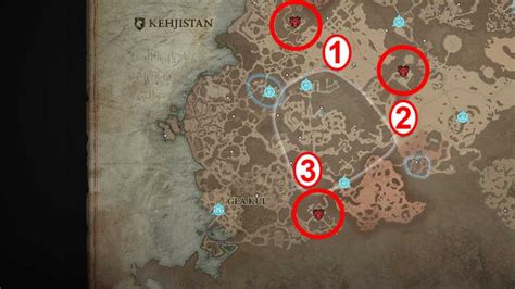 Liste De Tous Les Emplacements Des Forteresses Dans Diablo