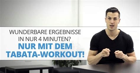 Tabata In Minuten Mehr Fett Verbrennen Als Mit H Joggen