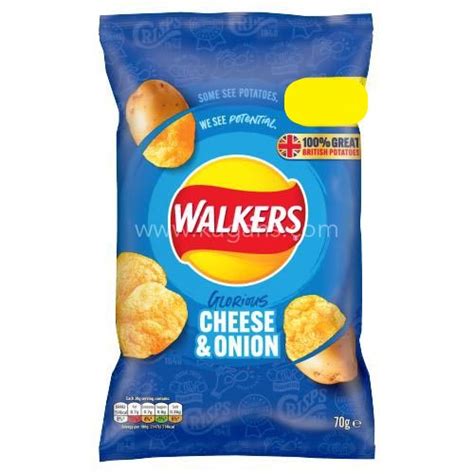 Walkers Cheese Onion 70g