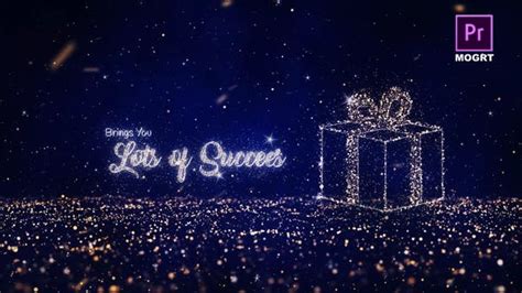 Videohive Christmas Festive Mogrt INTRO HD