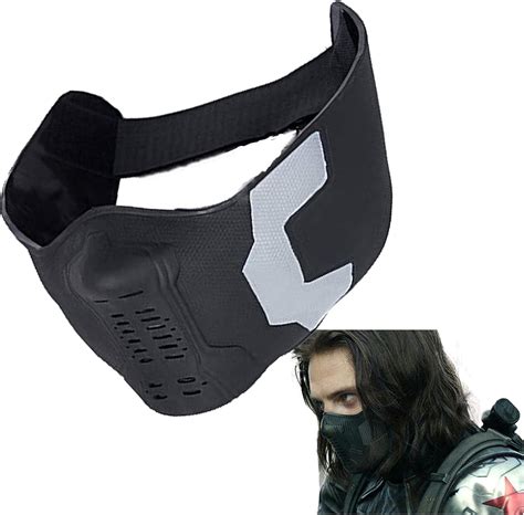 Buy Winter Soldier Bucky Barnes Mask James Buchanan Cosplay Accessory