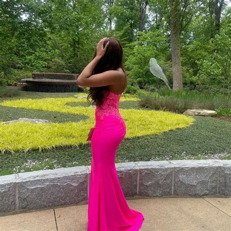 Jovani Dresses Hot Pink Prom Dress Poshmark
