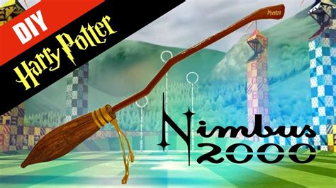 ⚡️harry Potter Diy Nimbus 2000 Broomstick Cardboard Full Size