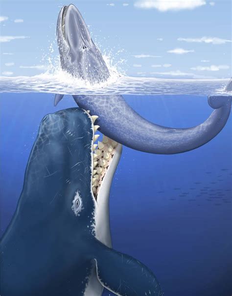 Gigantic Prehistoric Whale Hunted Other Whales Live Science