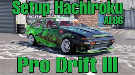 Gameplay And Setup Hachiroku AE86 CarX Drift Racing 2 YouTube