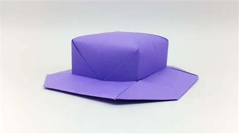 origami paper hat easy folding tutorial   origami