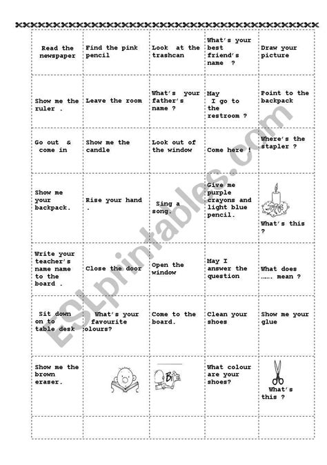 Funny Game Cut And Mix ESL Worksheet By E Burcu