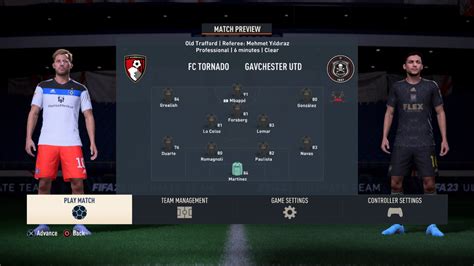 FIFA 23 Can You Change Squad Battles Match Half Length To 3 Minutes