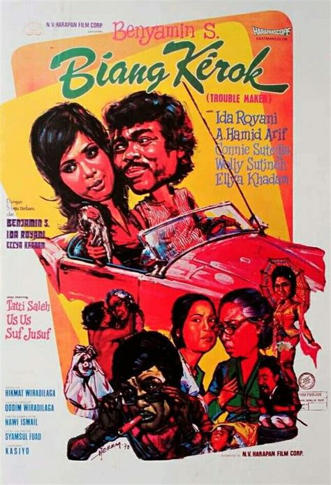 Poster Film Benyamin Biang Kerok Original Film Poster Film Indonesia