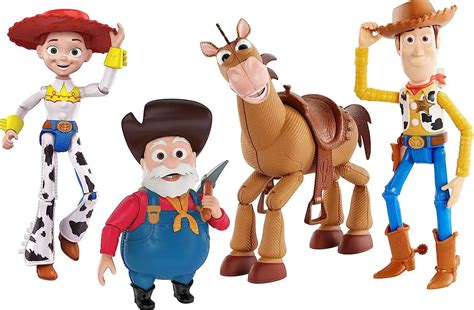 Disney Pixar Toy Story Woodys Roundup Woody Jessie Bullseye Stinky