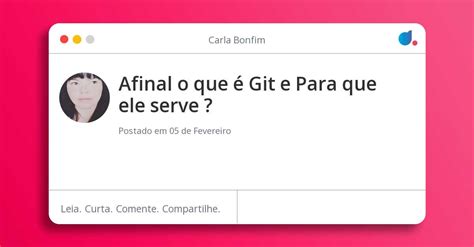 Afinal o que é Git e Para que ele serve