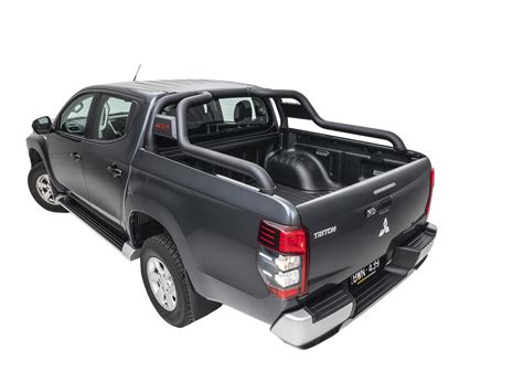 Hsp Armour Bar Black To Suit Mitsubishi Triton Mq And Mr 2015 Dual Cab Models Only