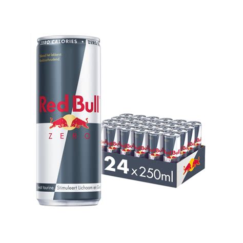 Red Bull Energy Drink Zero 24x250ml Energydrink Blik Drankenhandel