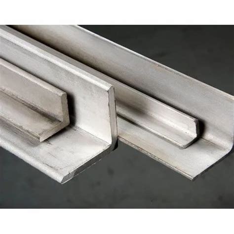 Mild Steel L Shape Angle For Construction Thickness 5 10 Mm At Rs 35