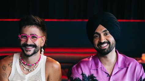 Diljit Dosanjh S New Song Palpita With Latin Sensation Camilo Is