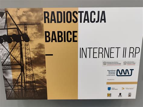 Otwarcie Wystawy Radiostacja Babice Internet Ii Rp Stare Babice