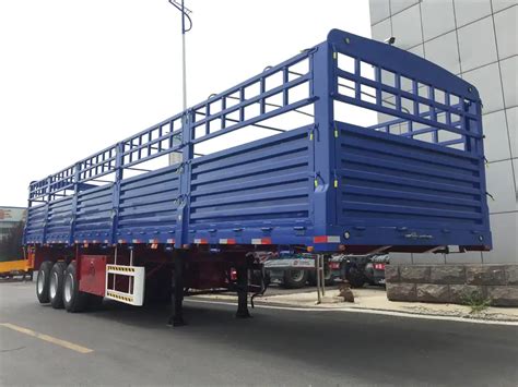 Axle Tons Dropside Fence Bulk Cargo Trailer