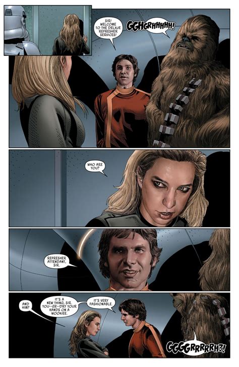 A Brand New Use For A Wookiee In Star Wars 46 Spoilers Star Wars Comic Books New Star Wars