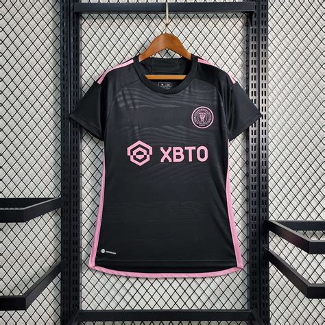 Camisa Inter De Miami Away 23 24 Feminina Preta CATALOGO