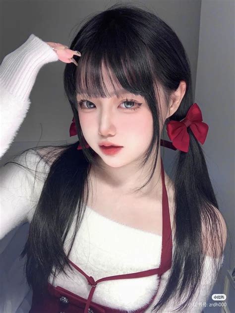 Save Follow Me ♡‿♡ Donnarachel Korean Girl Cute Cosplay Hair Styles