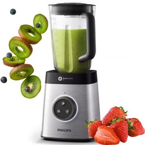 Blender Kielichowy Philips SZKLANY HR3653 00 1400 W Srebrny Szary