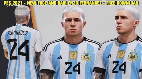 Pes New Face And Hair Enzo Fernandez K Youtube