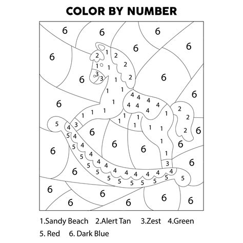 Christmas Color By Number Printables ⋆ Coloring.Rocks! | Christmas