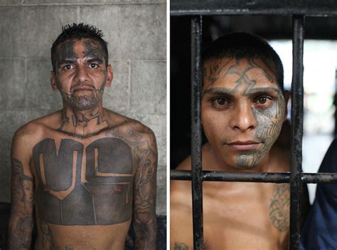 Adam Hinton Photographs Members Of The Ms 13 Gang