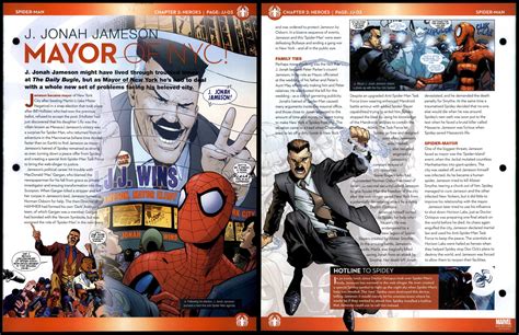 Mayor Of NYC J Jonah Jameson JJ 03 Heroes Spider Man Marvel Fact