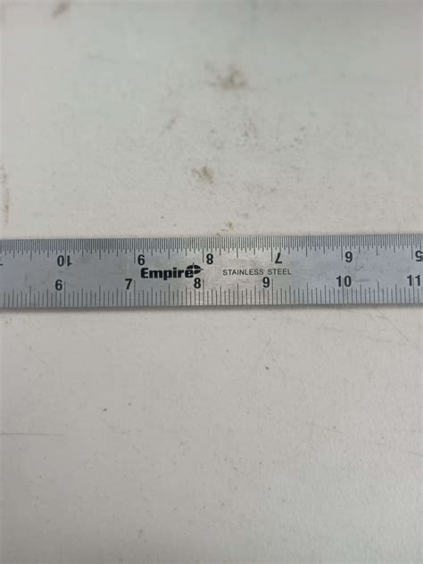 EMPIRE STAINLESS STEEL 16 INCH RULER - EZ Auction