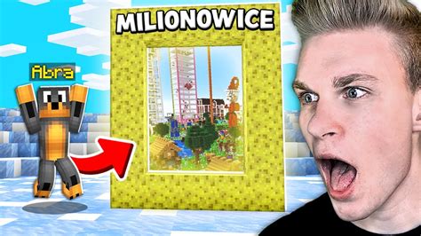 ZNALAZŁEM PORTAL do MILIONOWIC i STAŁO SIĘ TO w Minecraft YouTube