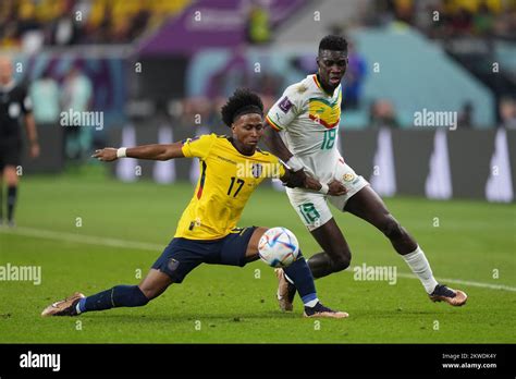 Al Rayyan Qatar Th Nov L To R Angelo Preciado Ecu