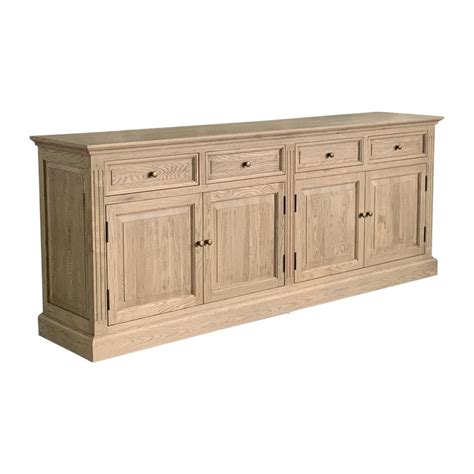 Parker Four Drawers Oak Sideboard Weathered Oak | JAC Home Living