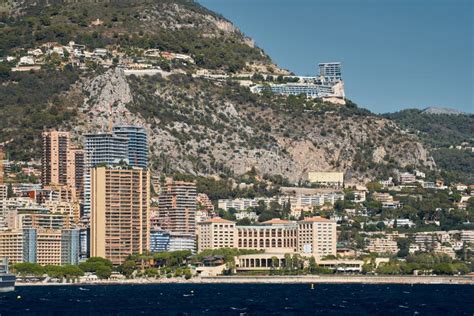 Monaco, Monte Carlo, 28 September 2022: Famous Hotel Monte-Carlo Bay ...