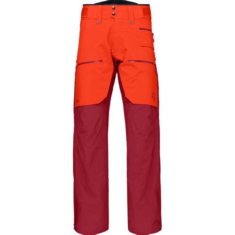 Norrona Lofoten Gore Tex Pro Ski Pants Men Arednalin Rhubarb At Sport